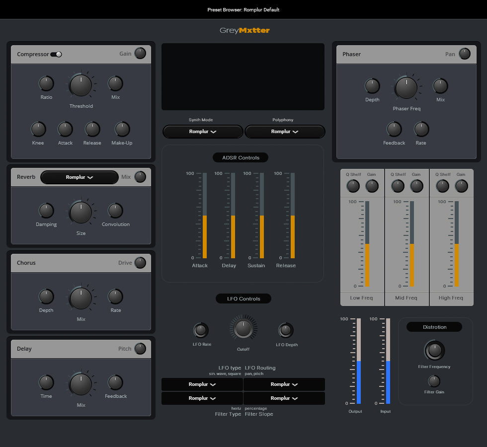 Romplur GrayMxtter UI – Romplur