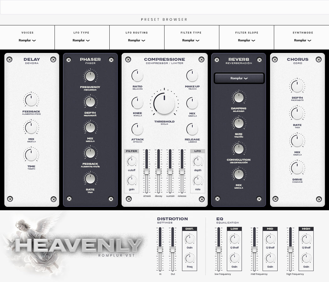 Romplur Gui Design Heavenly UI Template – Romplur
