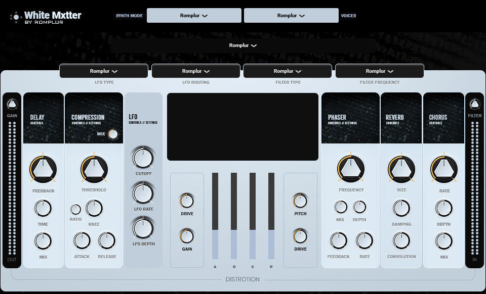 Romplur Gui Design WhiteMxtter Ui Template – Romplur