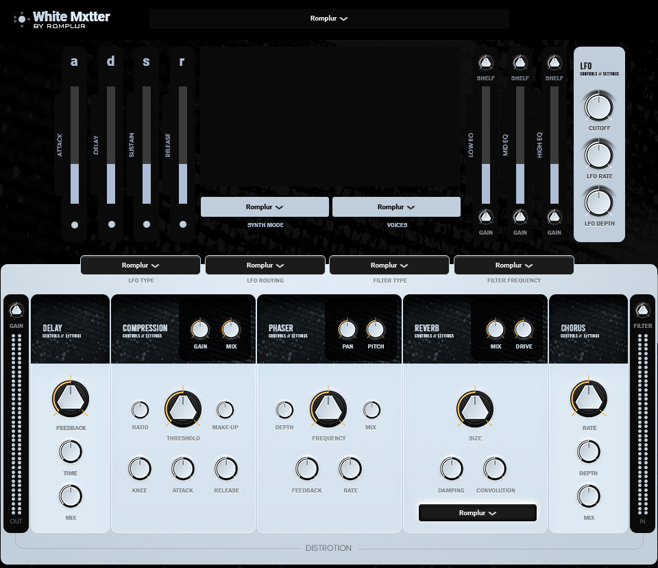 Romplur WhiteMxtter Ui Template – Romplur