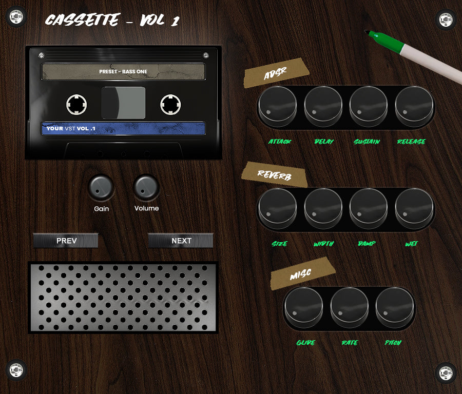 Romplur Cassette Template – Romplur