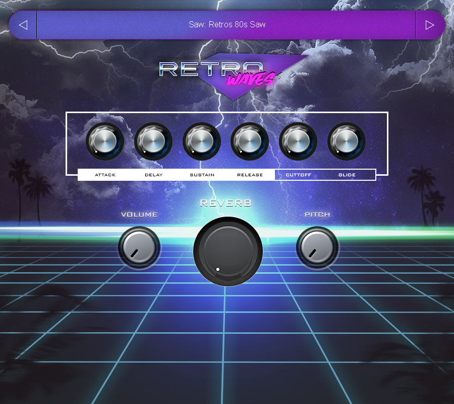 Romplur Gui Design RetroWaves Template – Romplur